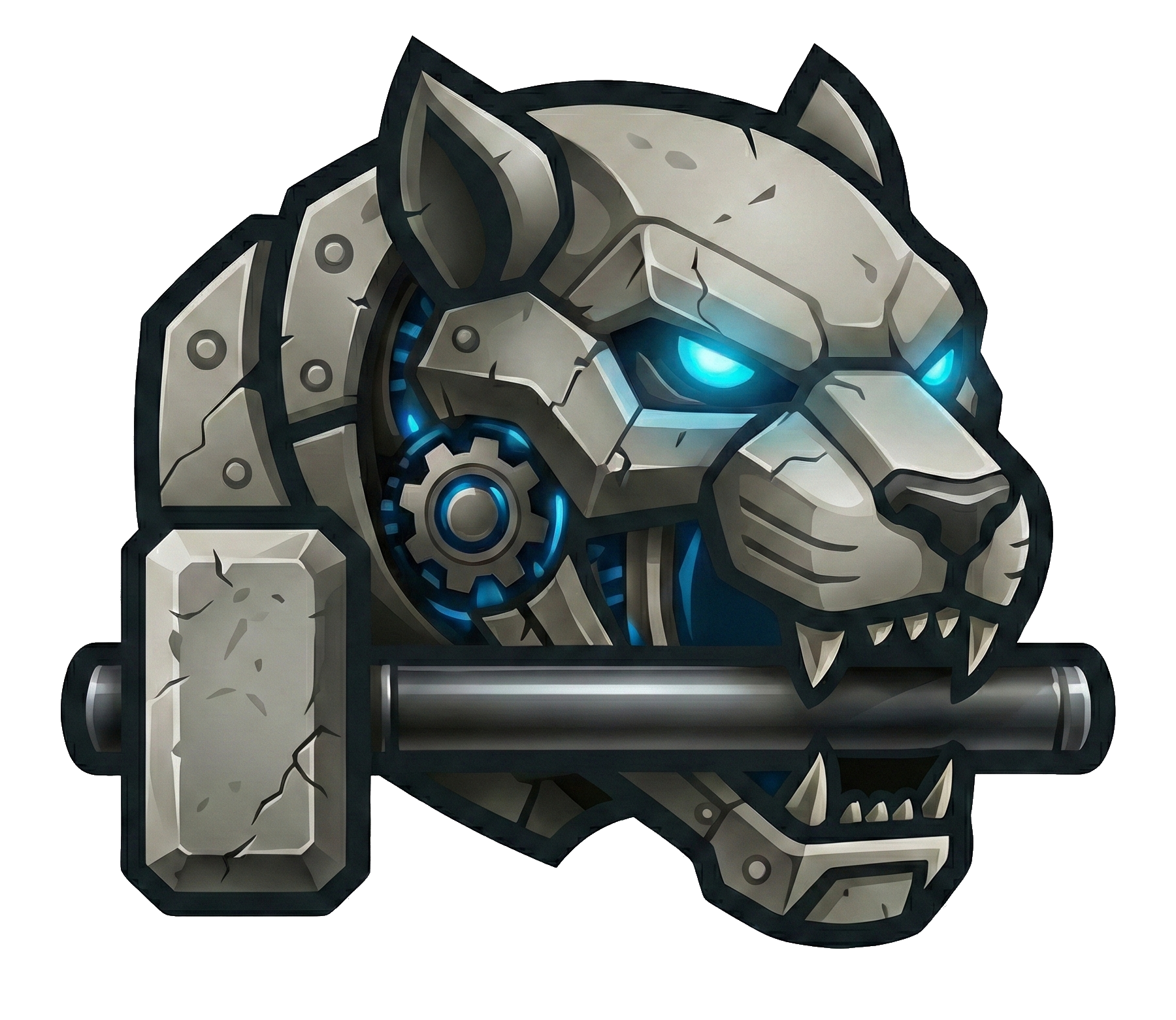 BeastLab AI beast mark, transparent